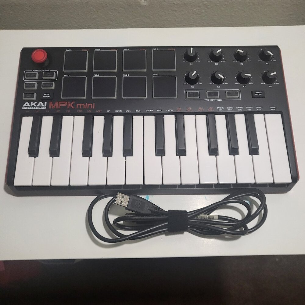 Akai Professional MPK Mini Mk2 25-Key USB MIDI Keyboard Controller
